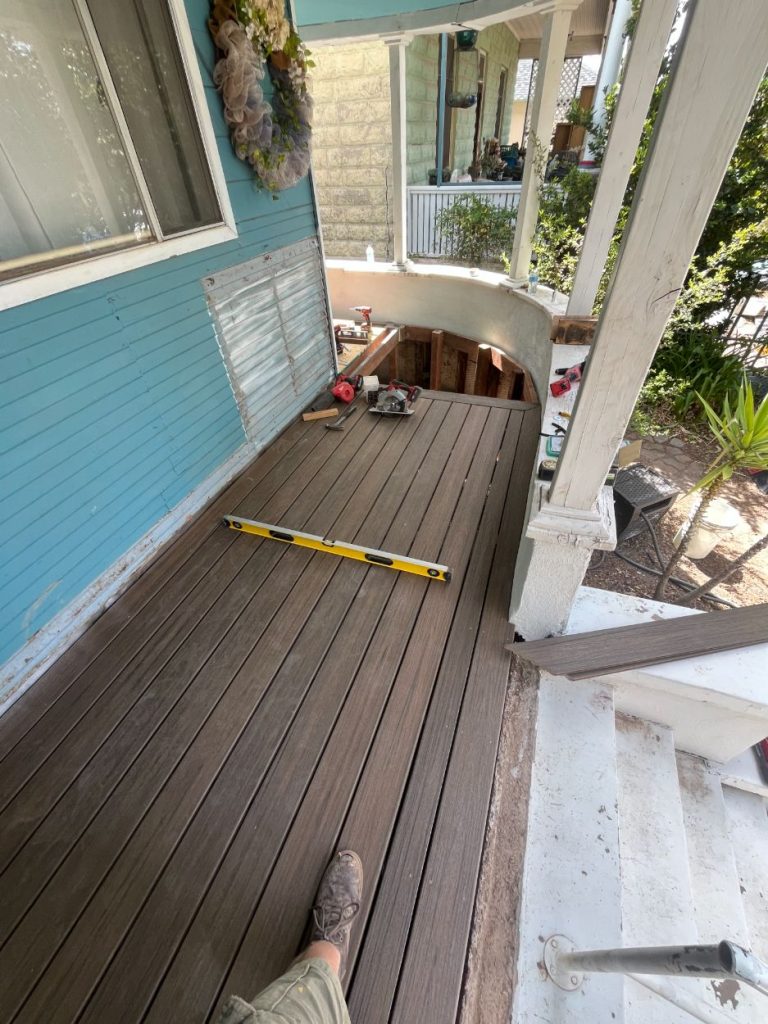 New Trex Porch